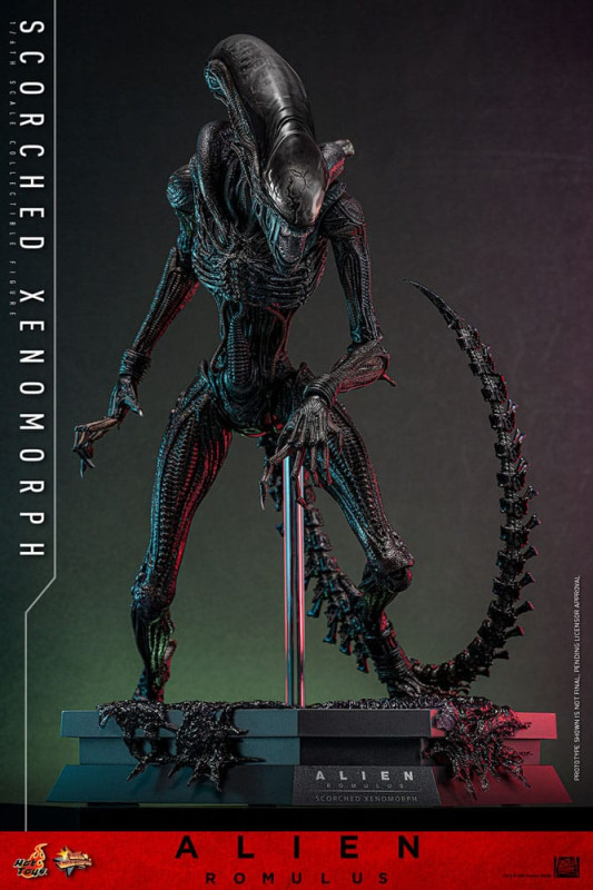 Alien: Romulus Movie Masterpiece Action Figure 1/6 Scorched Xenomorph 44 cm 7