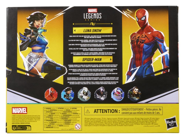 Marvel Rivals Marvel Legends Action Figure 2-Pack Spider-Man & Luna Snow 15 cm 1