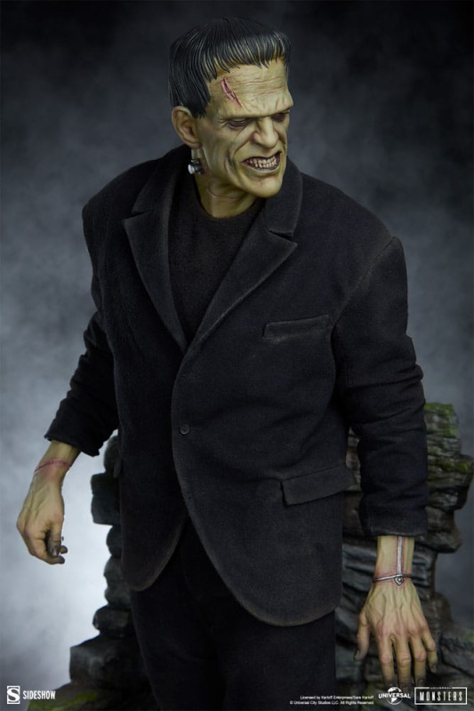 Frankenstein Premium Format Mixed Media Statue Frankenstein (Fabric Costume) 57 cm 11