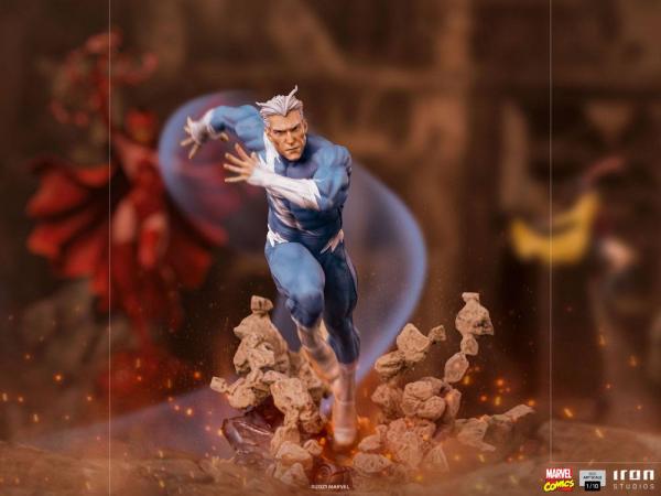 Marvel Comics: Quicksilver 1/10 BDS Art Scale Statue - Iron Studios