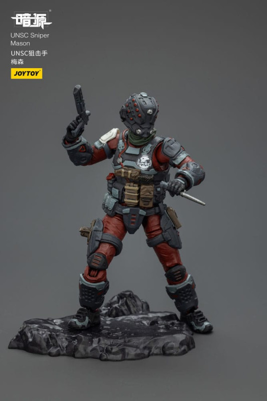 UNSC Dark Source Action Figur Sniper Mason 7 cm 7