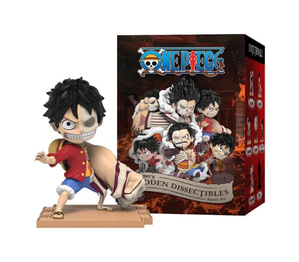 One Piece Blind Box Hidden Dissectibles Series 6 (Luffy Gear's) Display (6)