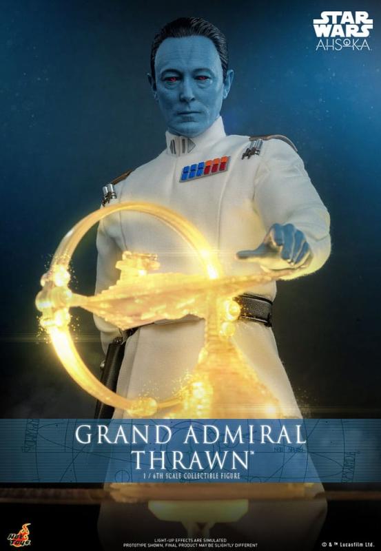 Star Wars Ahsoka: Grand Admiral Thrawn 1/6 Action Figure - Hot Toys