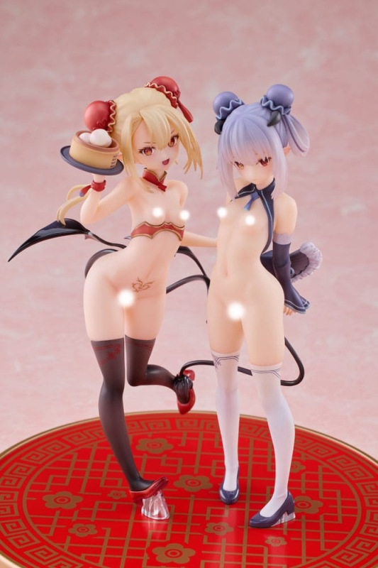 Original Character PVC Statues 1/8 Tamano Kedama Tiffany & Chloe 16 cm 2