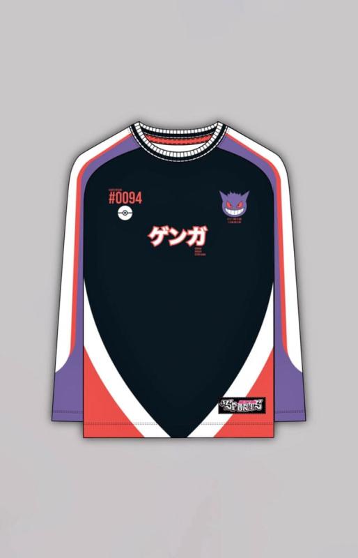 Pokemon Sweater Soccer Jersey Gengar Size XXL