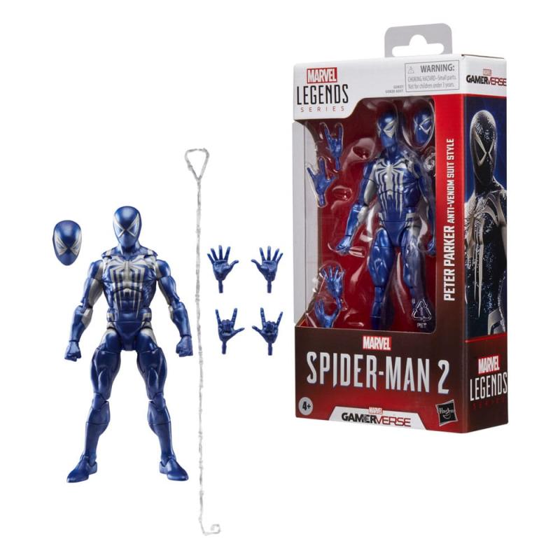 Spider-Man 2 Marvel Legends Gamerverse Action Figure Peter Parker (Anti-Venom Suit Style) 15 cm 2