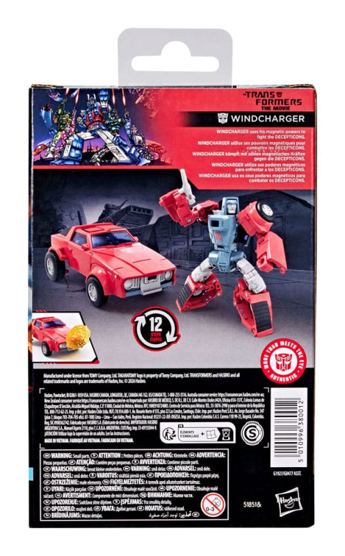 The Transformers: The Movie Studio Series Deluxe Class Action Figure Windcharger 11 cm 3