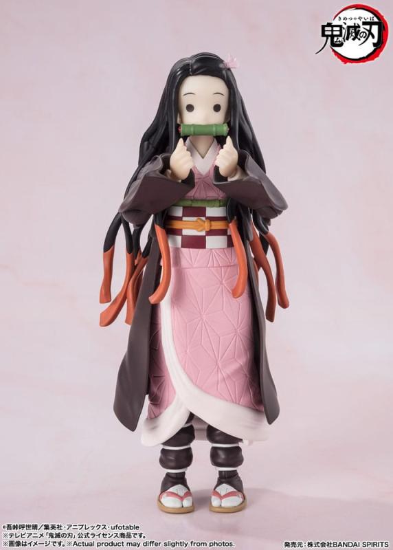 Demon Slayer: Kimetsu no Yaiba S.H. Figuarts Action Figure Nezuko Kamado 13 cm 8