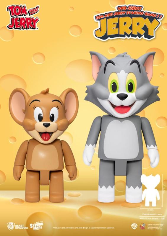 Tom & Jerry Syaking Bang PVC figure Jerry 30 cm 7