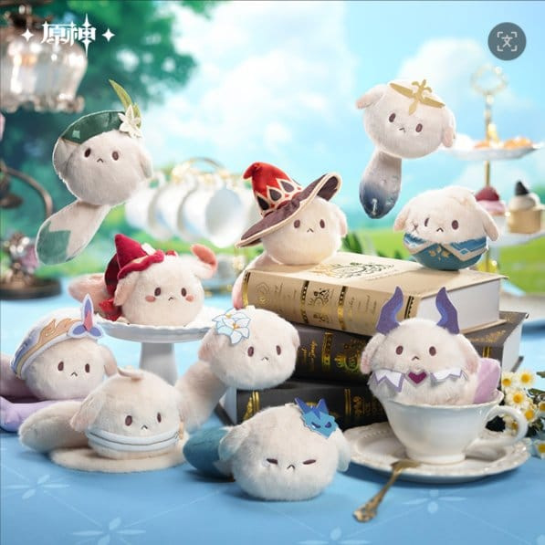 Genshin Impact Plush Figures Tea Party Companion Dodoco Blind Box 17-20 cm Display (9) 3