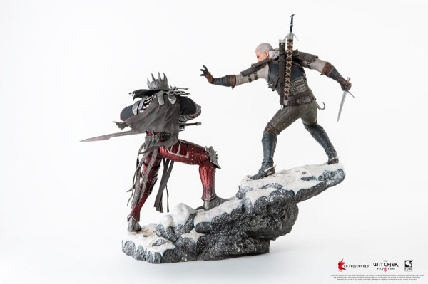 The Witcher 3: Wild Hunt Statue 1/6 Diorama Geralt vs Eredin 50 cm 4