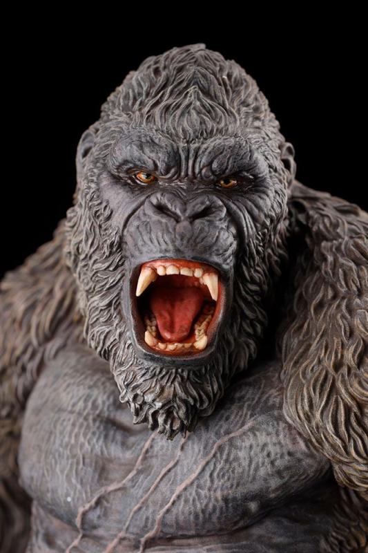 Godzilla vs. Kong Chou Gekizou Series PVC Statue Hyper Solid Kong 20 cm 2