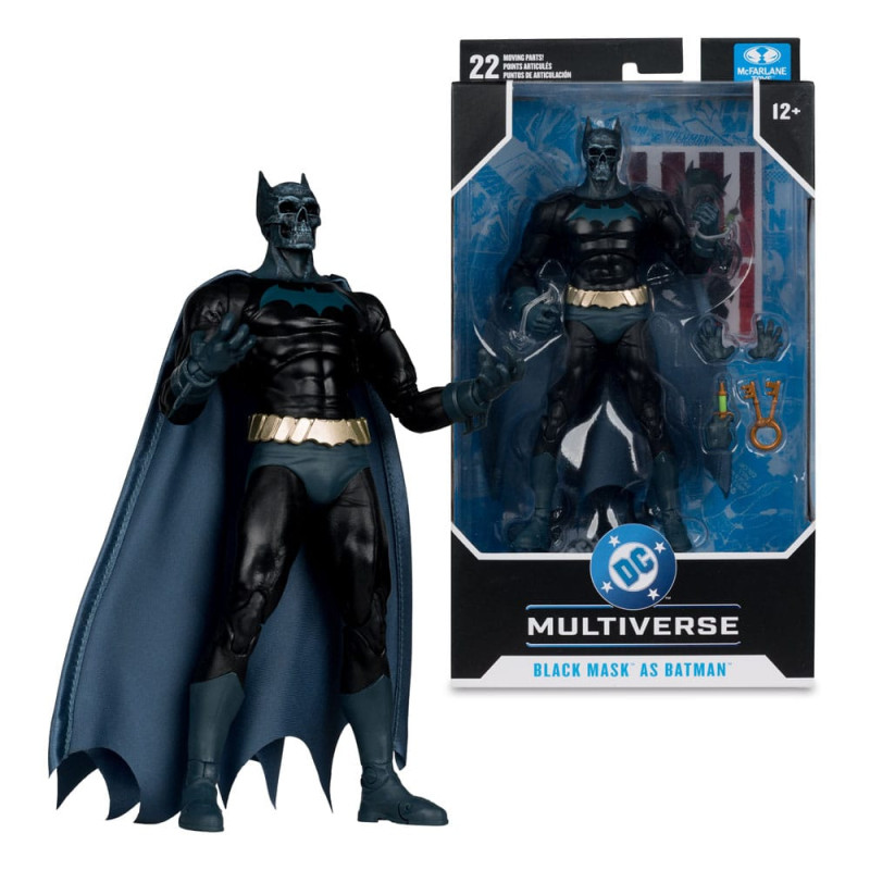 DC Multiverse Action Figure Black Mask as Batman (Beneath the Mask) 18 cm 3