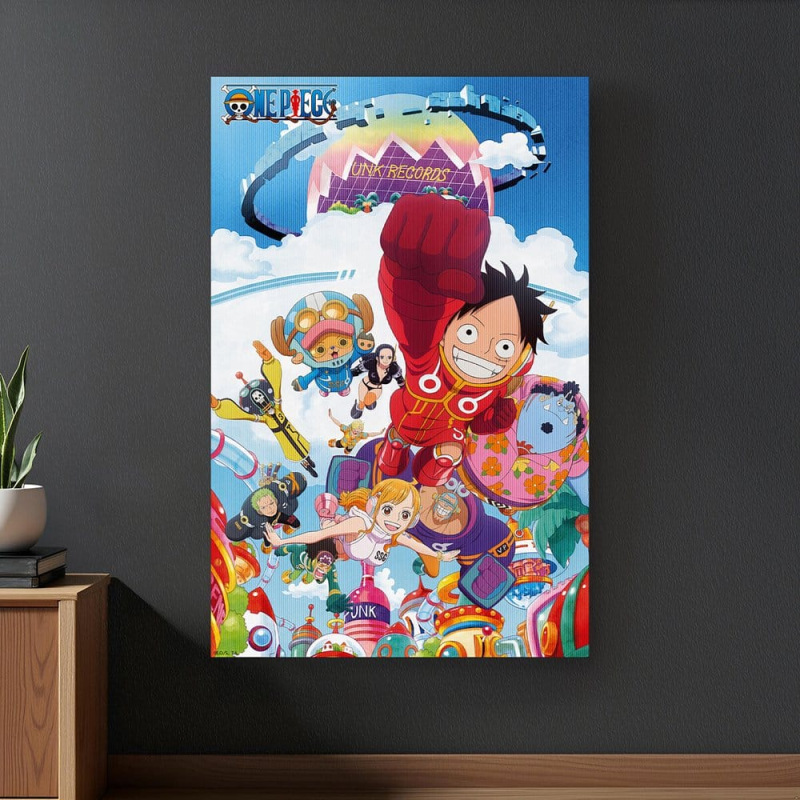 One Piece 3D Poster Punk Records 38 x 58 cm 4