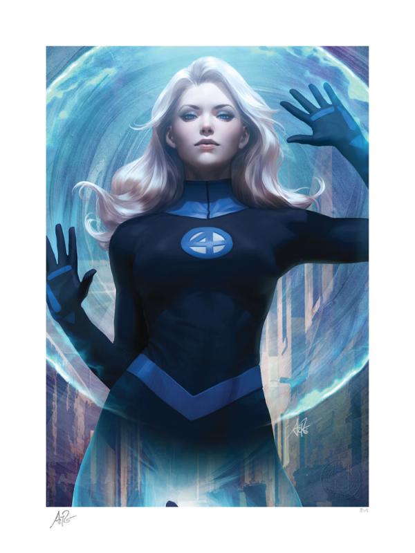 Marvel: Sue Storm Invisible Woman 46 x 61 cm Art Print - Sideshow Collectibles