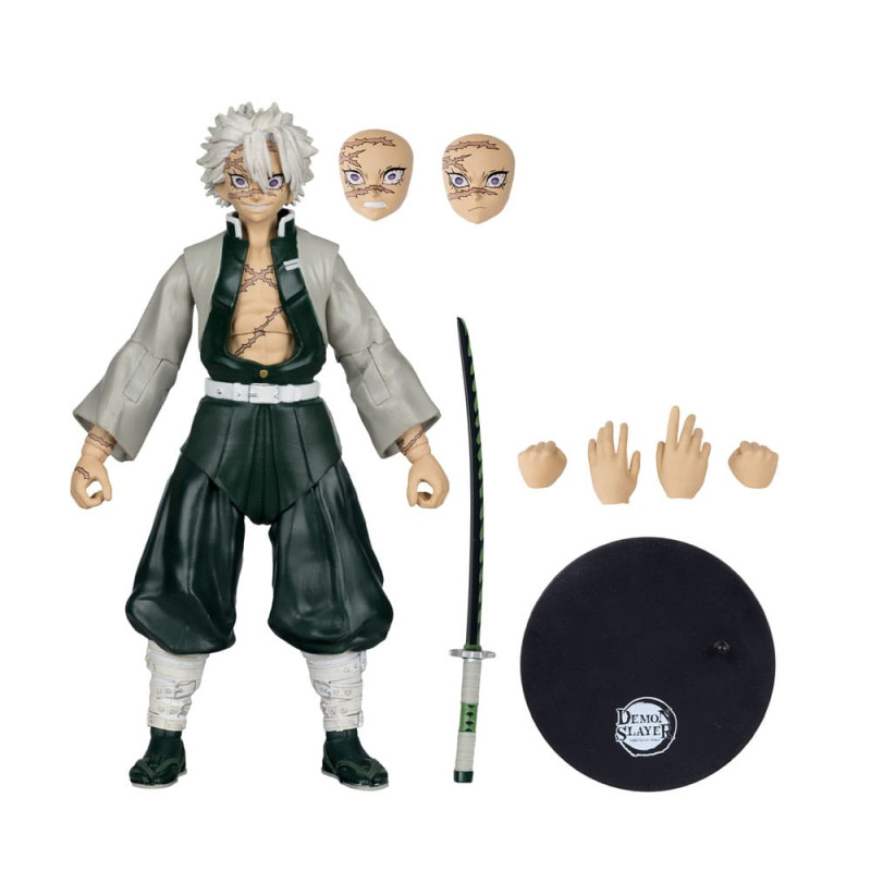 Demon Slayer: Kimetsu no Yaiba Action Figure Sanemi Shinazugawa 17 cm 2