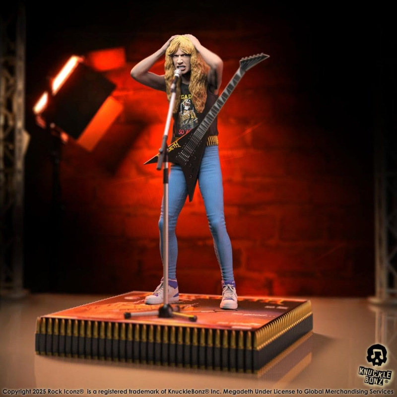 Megadeth Rock Iconz Statue Dave Mustaine II 22 cm 5