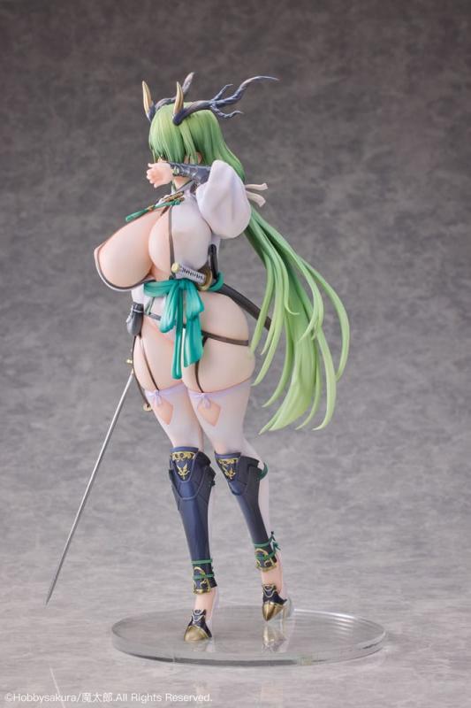 Original Character PVC Statue 1/6 Dokuganryu-chan Illustrated by Mataro 30 cm