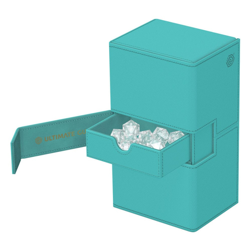 Ultimate Guard Twin Flip'n'Tray 200+ Xenoskin "Summer Edition 2025" - Lagoon 2