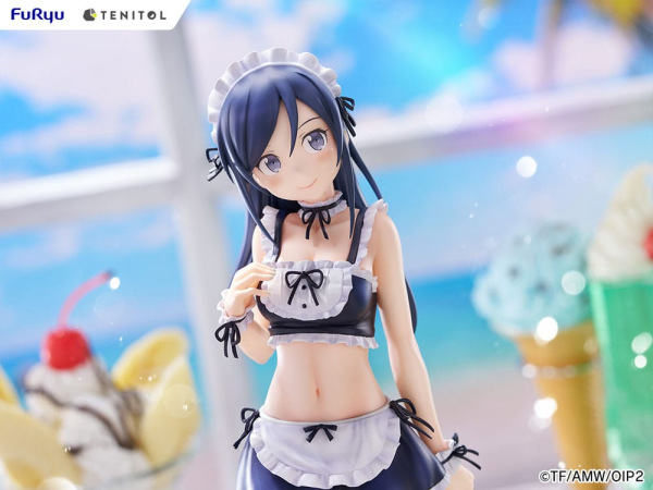 Ore no Imouto ga Konna ni Kawaii Wake ga Nai. Tenitol Tall PVC Statue Aragaki Ayase swimsuits maid V 12