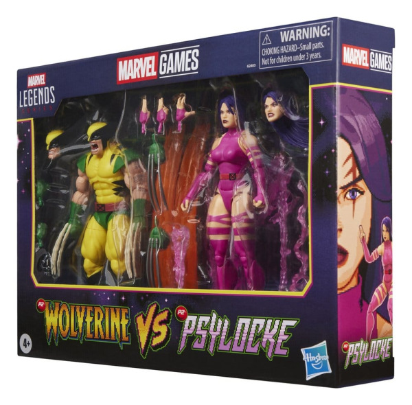 Marvel Games Marvel Legends Action Figure 2-Pack Wolverine & Psylocke 15 cm 12