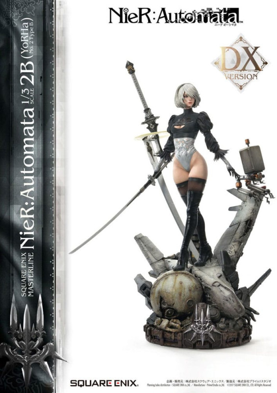 NieR Automata Statue 1/3 2B (YorHa No. 2 Type B) Deluxe Version 95 cm 9