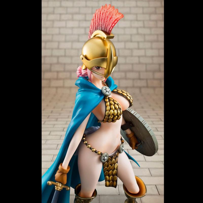 One Piece P.O.P PVC Statue Sailing Again Gladiator Rebecca 22 cm