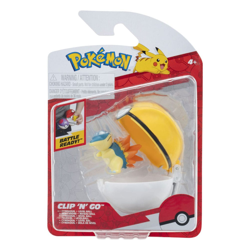 Pokémon Clip'n'Go Poké Balls Cyndaquil & Level Ball 2