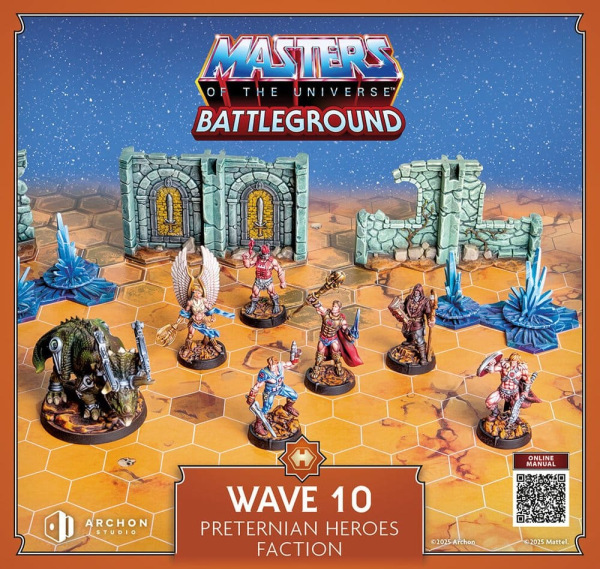 Masters of the Universe: Battleground Miniatures Game Wave 10: Preternian Heroes Faction *English Ve 2