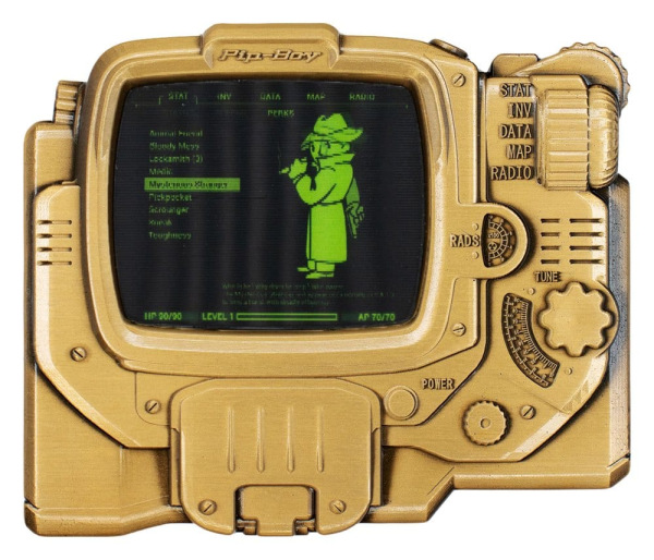 Fallout Ingot Pip-Boy Limited Edition Lenticular Mysterious Stranger Variant 7