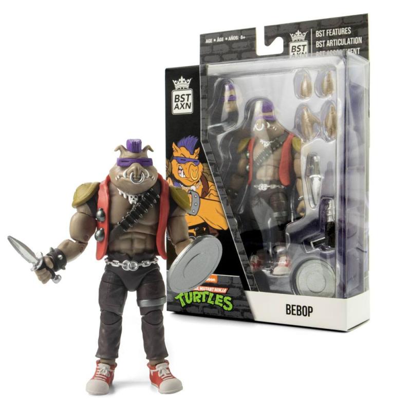 Teenage Mutant Ninja Turtles BST AXN Action Figure Bebop 13 cm