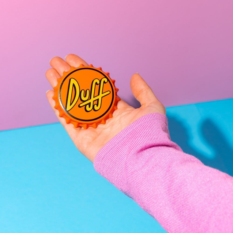The Simpsons Magnet with Bottle Opener Duff Beer 7 cm 5