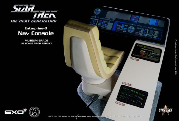 Star Trek: The Next Generation Replica 1/6 Enterprise-D Bridge CONN Console 5