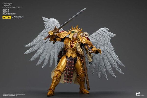 Warhammer The Horus Heresy Action Figure 1/18 Blood Angels Sanguinius Primarch of the IXth Legion 19 9