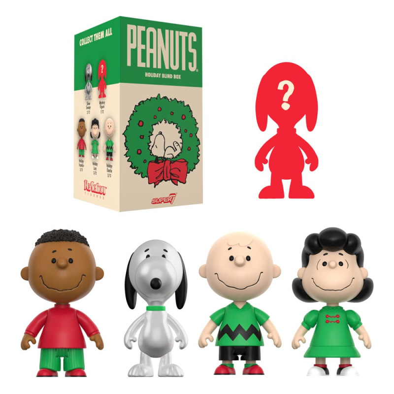 Peanuts ReAction Action Figures 10 cm Wave 08 Holiday Blind Box Display (12) 9