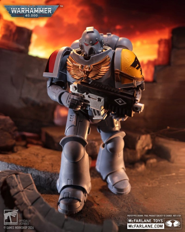 Warhammer 40,000 Action Figure Grey Hunter (Space Wolves) 18 cm 10