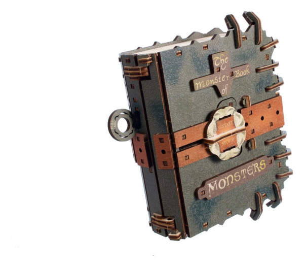 Harry Potter 3D Wooden Puzzle The Monster Book of Monsters 4