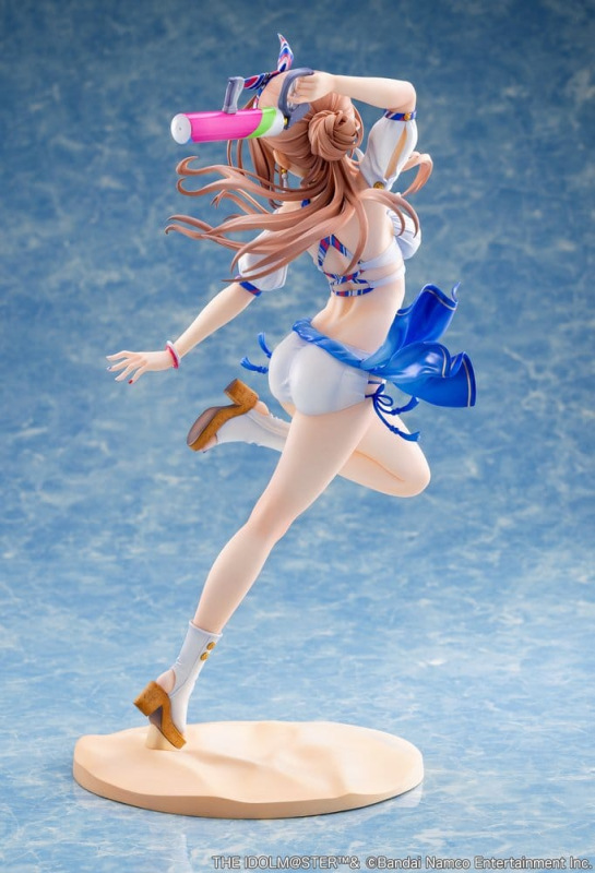 The Idolmaster Gakuen PVC Figure 1/7 Himesaki Rinami Kimi to Semi Blue Ver. With Bonus 27 cm 7