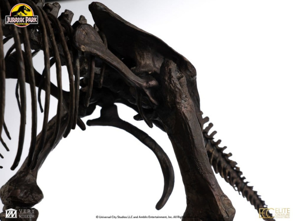 Jurassic World ECC Elite Creature Line Statue 1/12 Triceratops Fossil Skeleton Bronze 33 cm 12