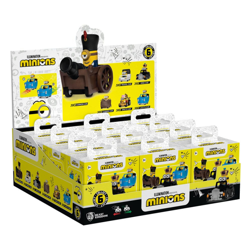 Minions Zoom Hero Pullback Vehicles with Figures Blind Box Assortment (12) 4