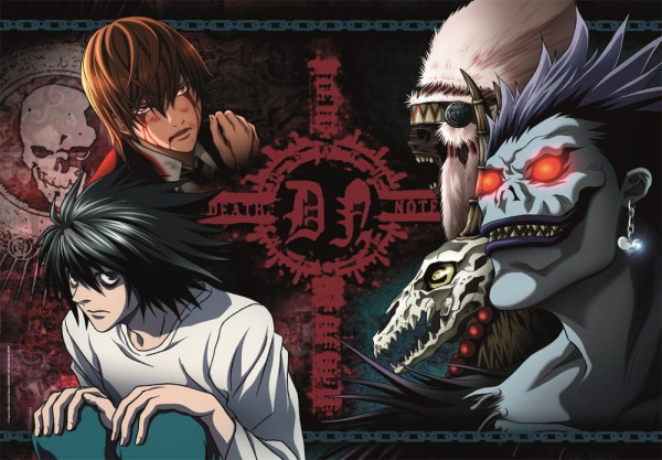 Death Note Anime Puzzle Collection Jigsaw Puzzle Death Note Main (500 pieces) 1