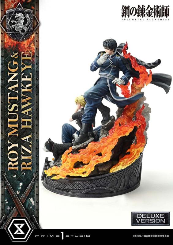 Fullmetal Alchemist Concept Masterline Statue 1/6 Roy Mustang & Riza Hawkeye Deluxe Bonus Version 50