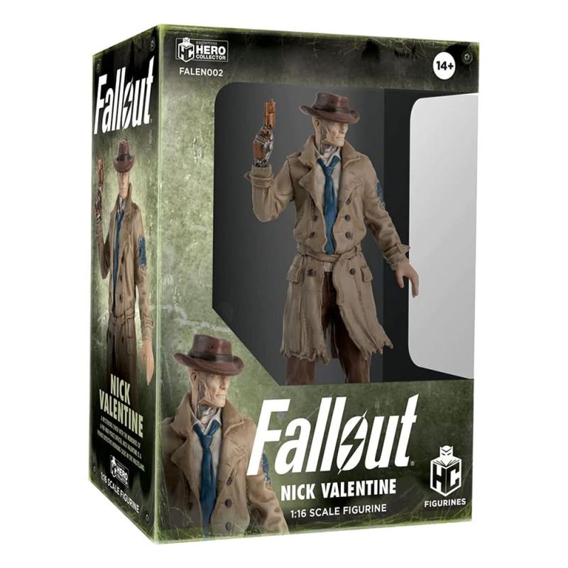 Fallout: Nick Valentine 1/16 Statue - Eaglemoss