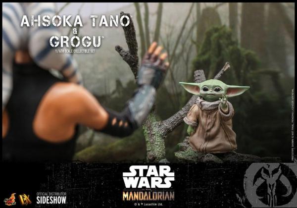 Star Wars The Mandalorian: Ahsoka Tano & Grogu 1/6 Action Figure - Hot Toys