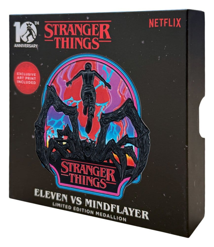 Stranger Things Medallion Eleven & Mind Flayer Limited Edition 2