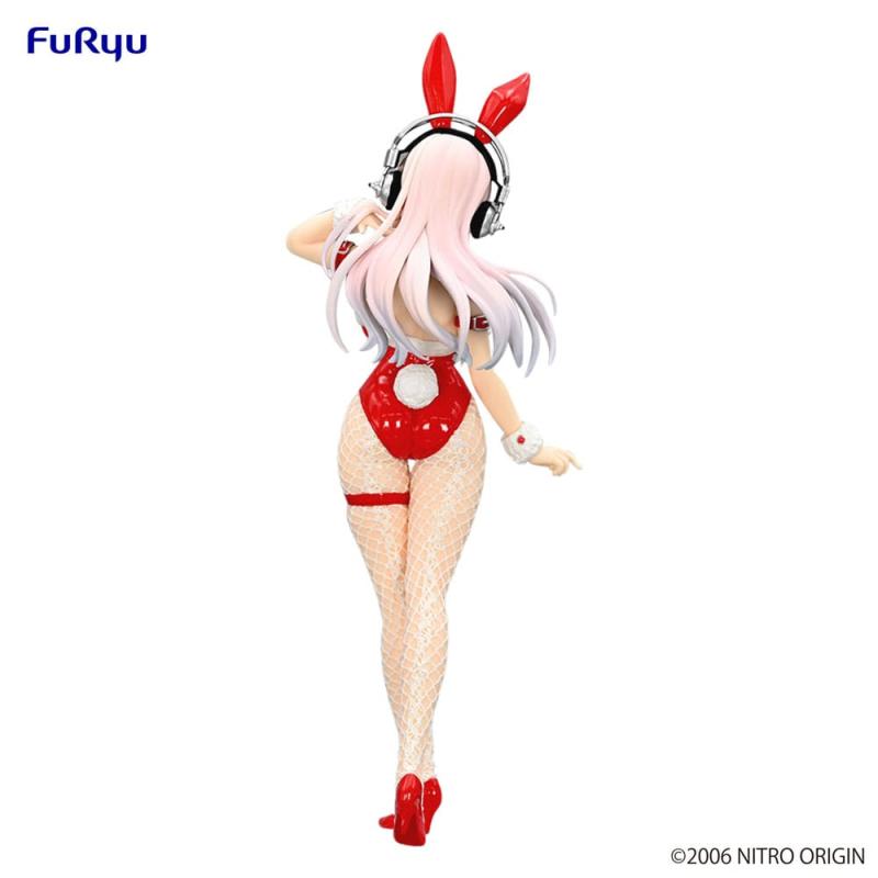 Super Sonico BiCute Bunnies PVC Statue Red Color Ver. 30 cm 2