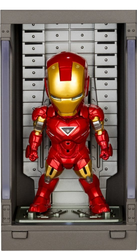 Marvel Mini Egg Mini Figures Iron Man Hall of Armor Blind Box Assortment (6) 8 cm 9