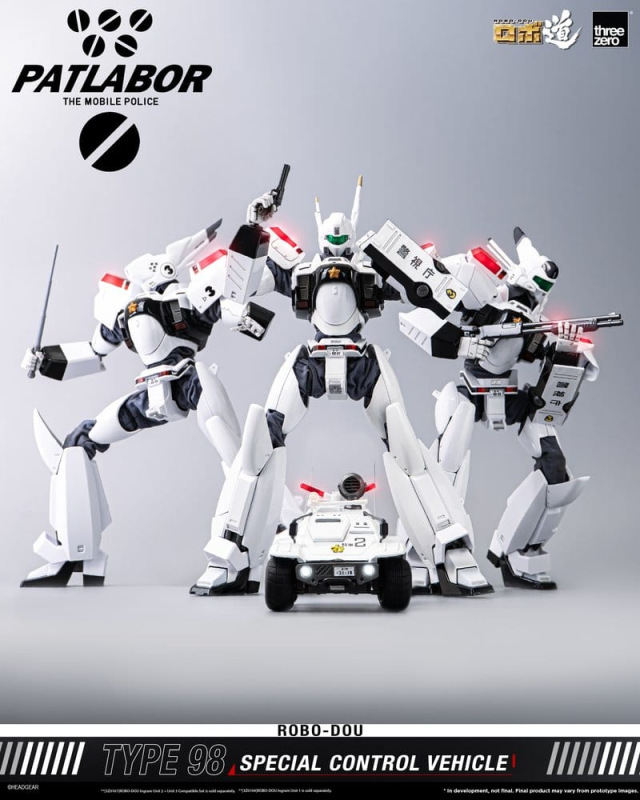 Mobile Police Patlabor ROBO-DOU Type 98 Special Control Vehicle 10 cm 8