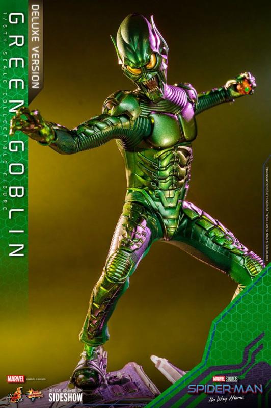 Spider-Man: No Way Home Movie Masterpiece Action Figure 1/6 Green Goblin (Deluxe Version) 30 cm