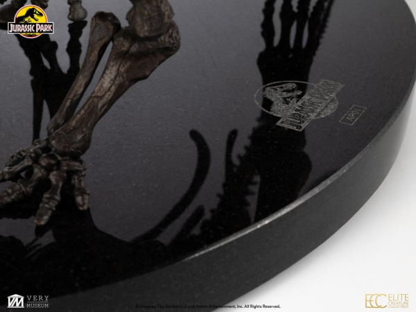 Jurassic World ECC Elite Creature Line Statue 1/12 Triceratops Fossil Skeleton Bronze 33 cm 10